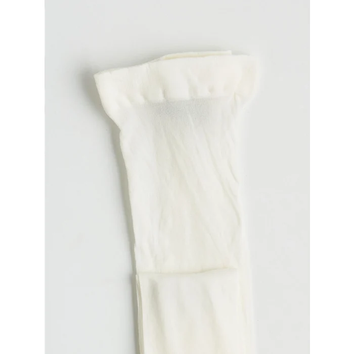 LCW Kids Siyah Beli Lastikli Simli Kız Çocuk Şort Etek ve Külotlu Çorap