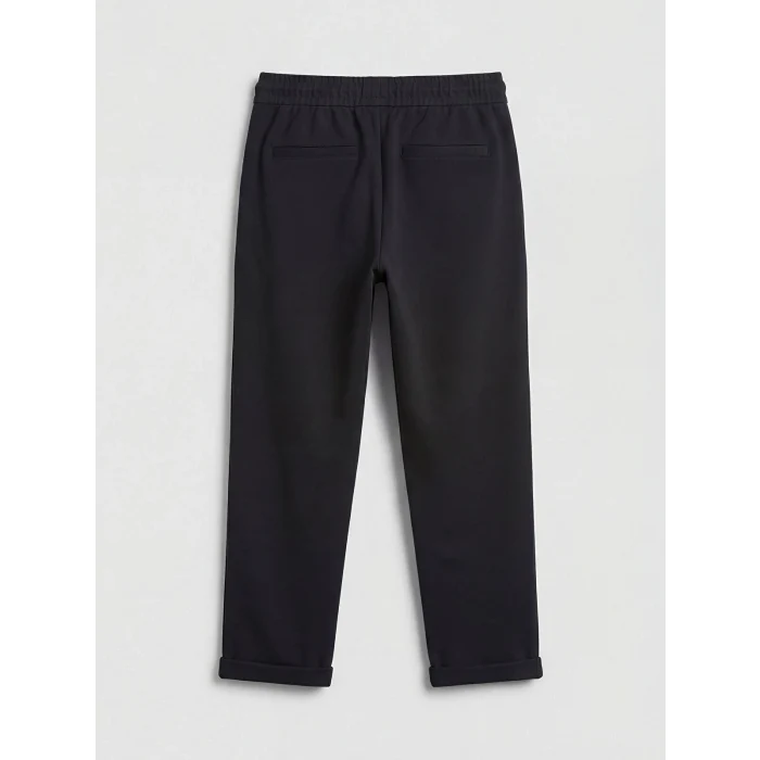 LCW Vision Siyah Beli Lastikli Erkek Çocuk Pantolon