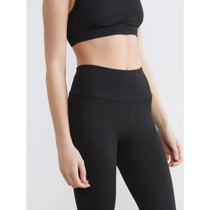 KOOR SPORT Siyah Yüksek Bel Kadın Spor Tayt