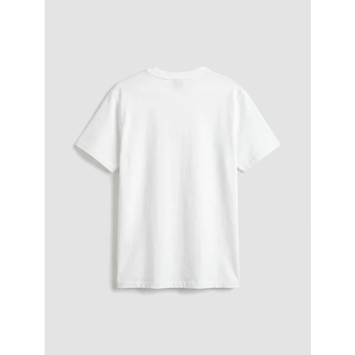 LCW Kids Beyaz Bisiklet Yaka Baskılı Kız Çocuk Tişört