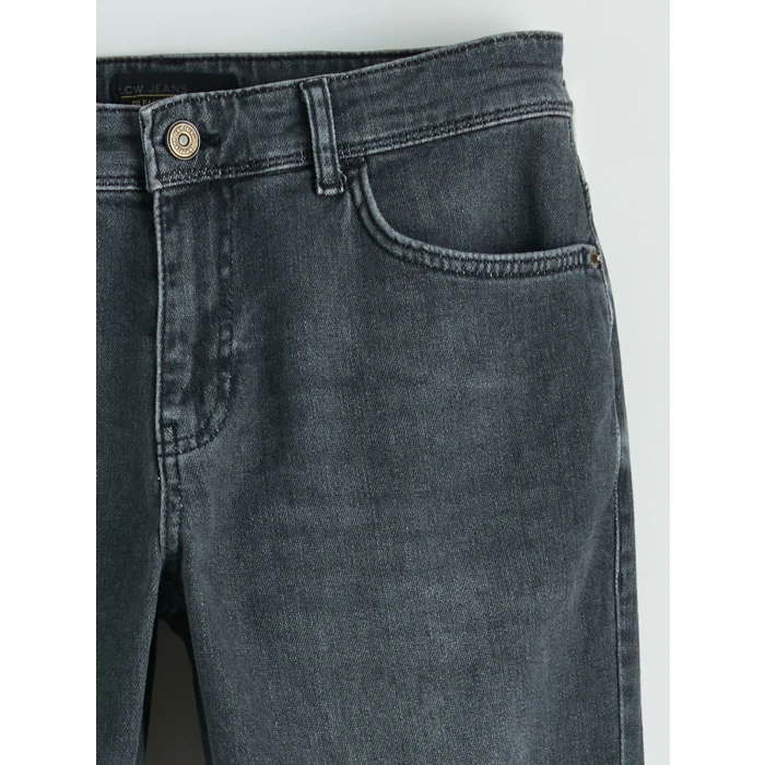 LCW Jeans Gri 750 Slim Fit Erkek Jean Pantolon