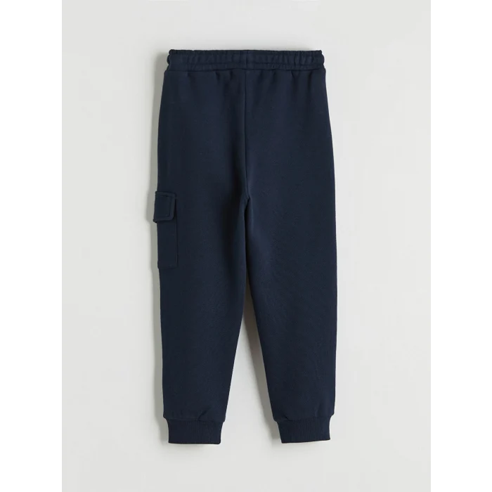 LCW Kids Bordo Çizgili Erkek Çocuk Sweatshirt ve Eşofman Takım