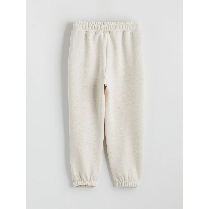 LCW Kids Beyaz Basic Erkek Çocuk Jogger Eşofman Altı