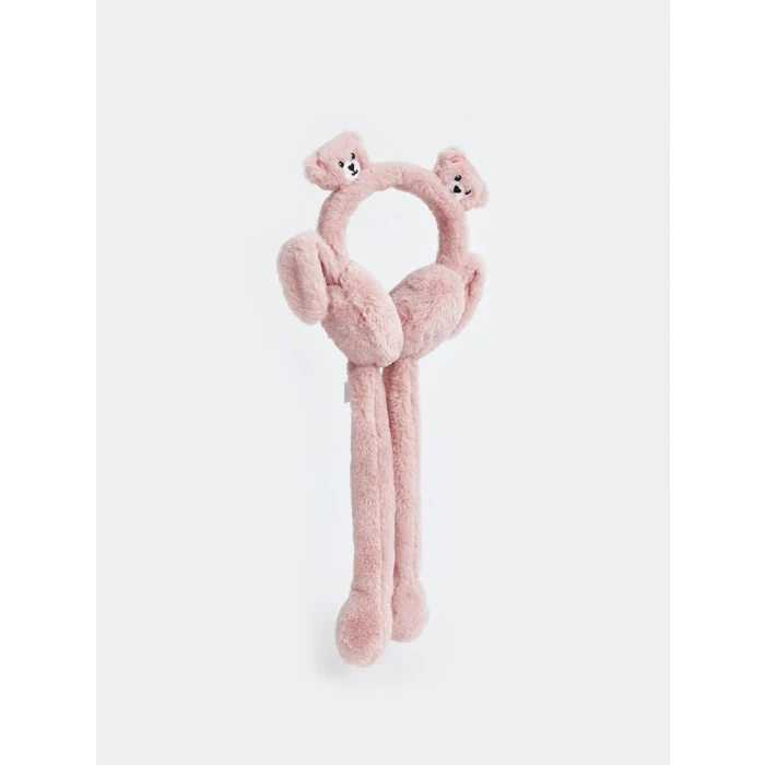 LCW ACCESSORIES Pembe Hareketli Kulak Detaylı Kız Çocuk Kulaklık