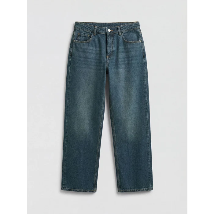 LCW Jeans İndigo Wideleg Kadın Jean Pantolon