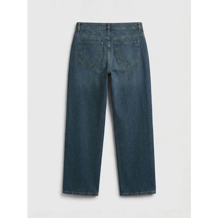 LCW Jeans İndigo Wideleg Kadın Jean Pantolon