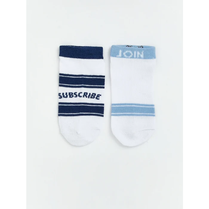 LCW Kids Karışık Çizgili Erkek Çocuk Patik Çorap 5li