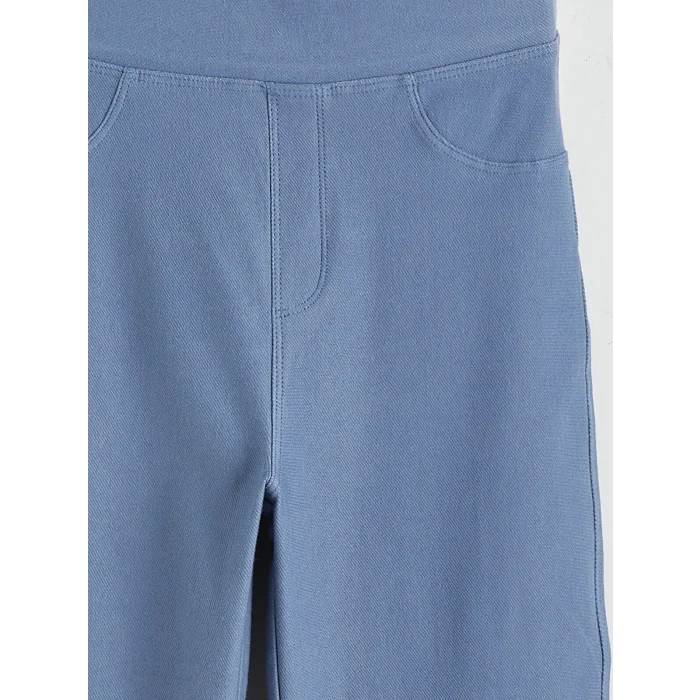 LCW Kids Lacivert Kız Çocuk İspanyol Paça Tayt