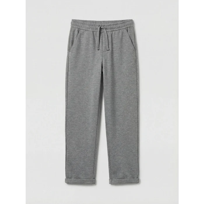 LCW Vision Gri Beli Lastikli Erkek Çocuk Pantolon