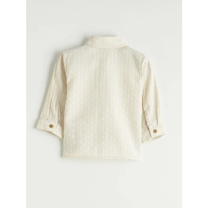 LCW baby Ekru Armürlü Erkek Bebek Takım