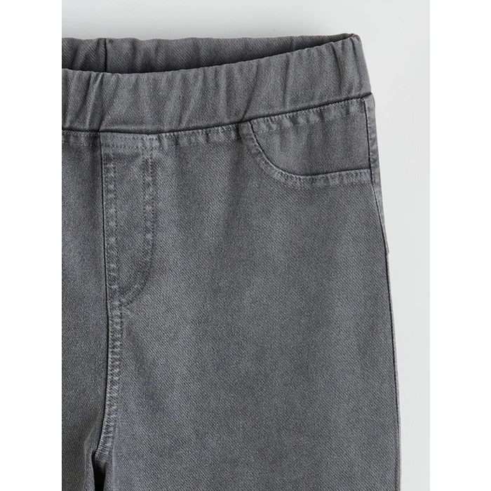 LCW Kids Siyah Kız Çocuk İspanyol Paça Tayt