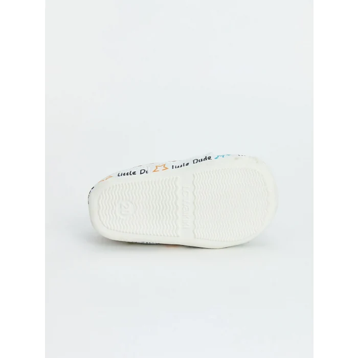 LCW STEPS Beyaz Erkek Bebek Yürüme Öncesi Ayakkabı