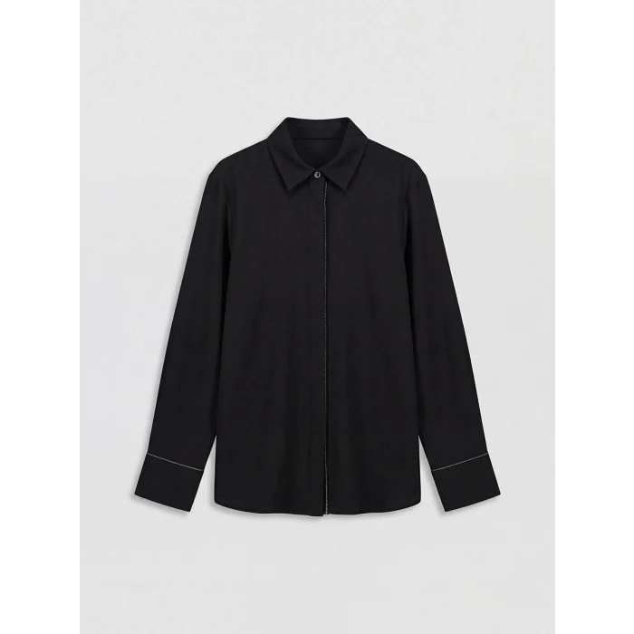 LCW Grace Siyah Regular Fit Kadın Gömlek