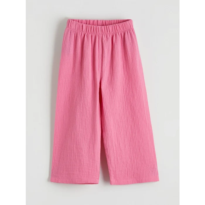 LCW Kids Pembe Fiyonk Detaylı Kız Çocuk Bluz ve Pantolon