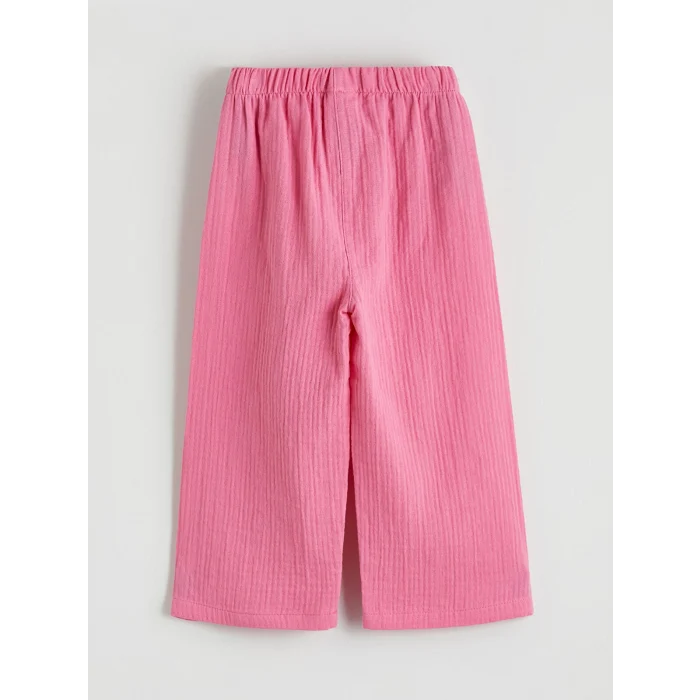 LCW Kids Pembe Fiyonk Detaylı Kız Çocuk Bluz ve Pantolon