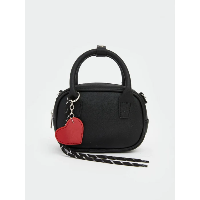 LCW ACCESSORIES Siyah Deri Görünümlü Kadın El Çantası