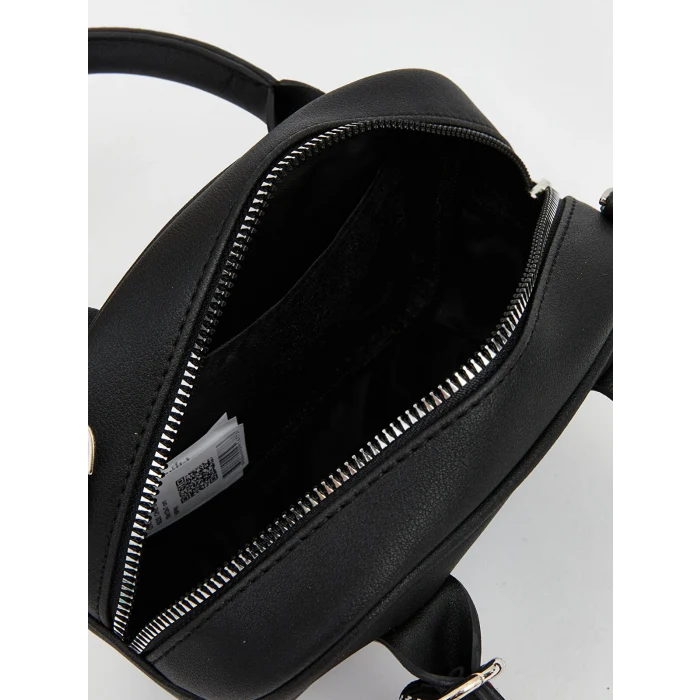 LCW ACCESSORIES Siyah Deri Görünümlü Kadın El Çantası