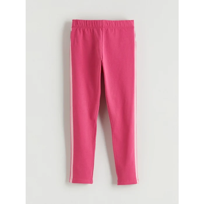 LCW Kids Lacivert Beli Lastikli Kız Çocuk Tayt 2li