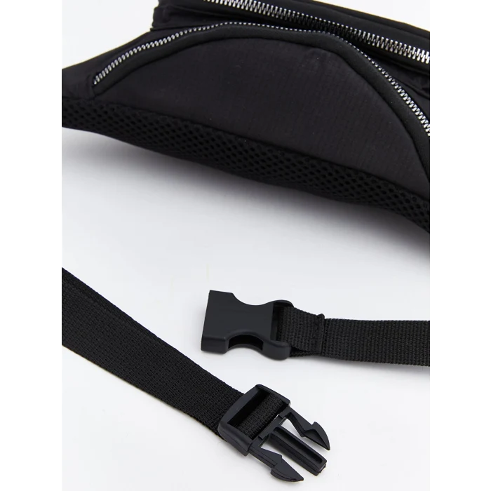 LCW ACCESSORIES Siyah Nasa Baskılı Erkek Çocuk Bel Çantası