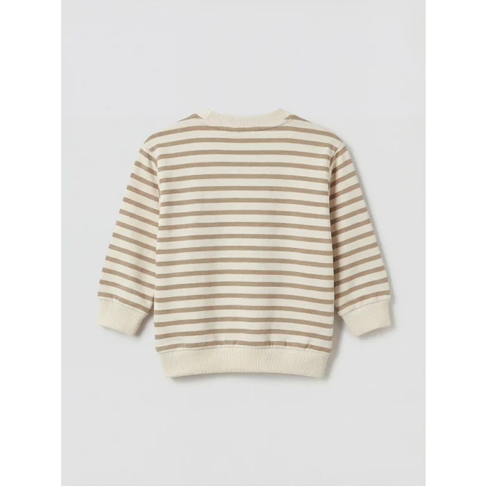 LCW baby Ekru Erkek Bebek Sweatshirt ve Jean Pantolon