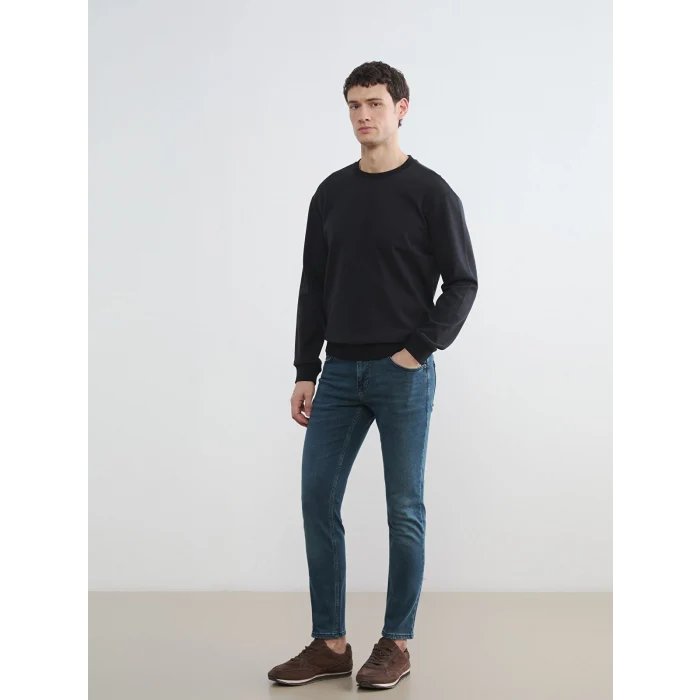LCW Jeans Yeşil 750 Slim Fit Erkek Jean Pantolon