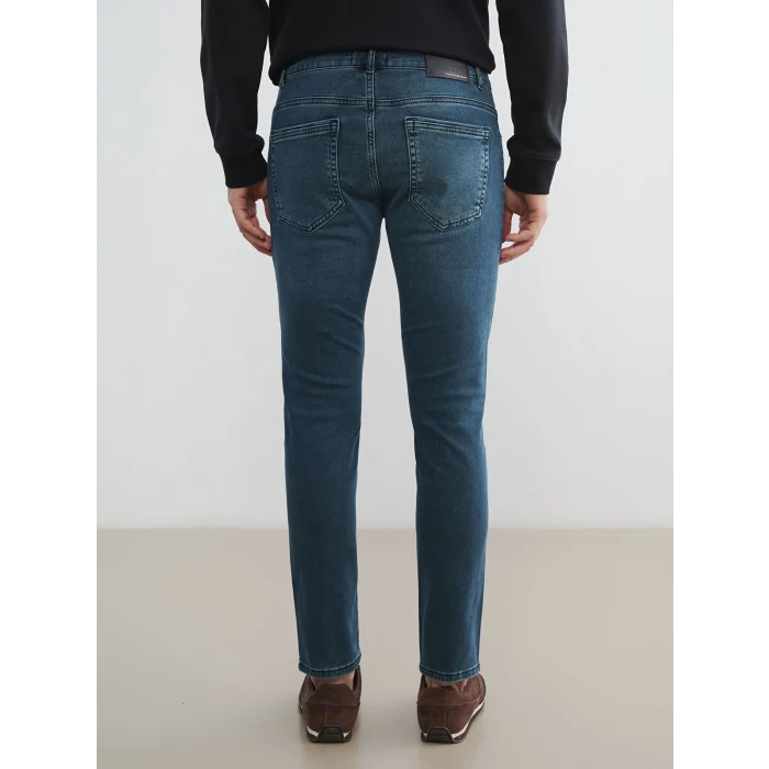 LCW Jeans Yeşil 750 Slim Fit Erkek Jean Pantolon