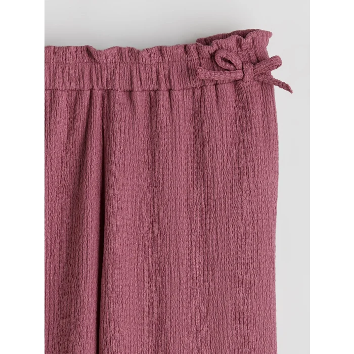 LCW Kids Pembe Beli Lastikli Kız Çocuk Eşofman Altı