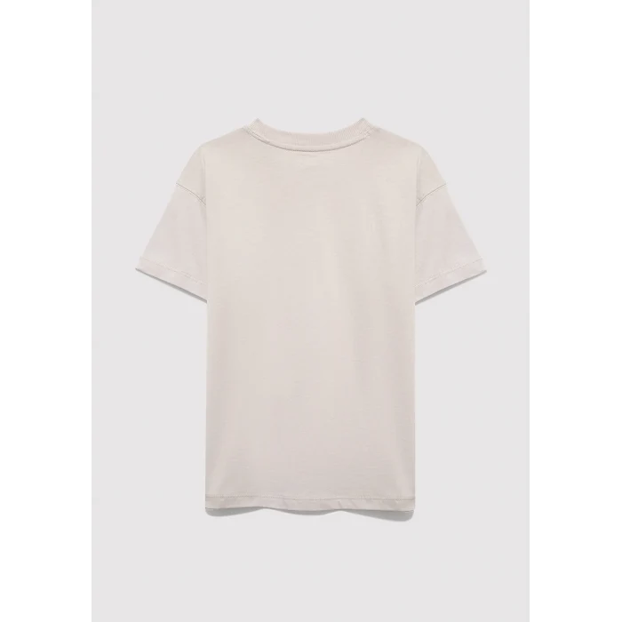 Mavi 6610444-90782 Mavi Baskılı Gri Tişört