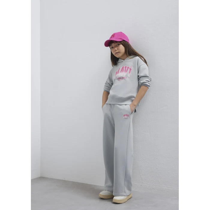 Mavi 7010038-70075 Mavi Logo Baskılı Gri Eşofman Altı