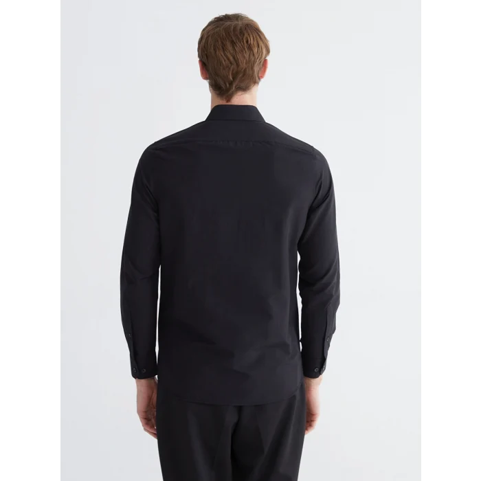 LCW BUSINESS Siyah Slim Fit Erkek Gömlek