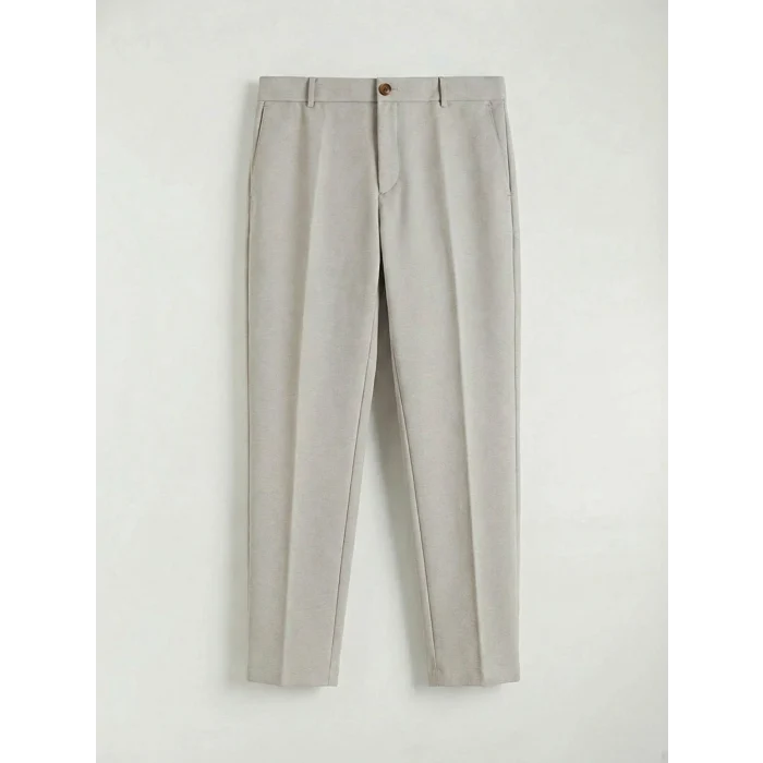 LCW BUSINESS Bej Slim Fit Erkek Takım Elbise Pantolonu