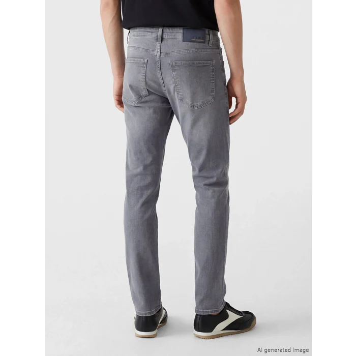 LCW Jeans Gri 750 Slim Fit Erkek Jean Pantolon