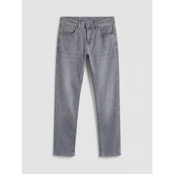 LCW Jeans Gri 750 Slim Fit Erkek Jean Pantolon