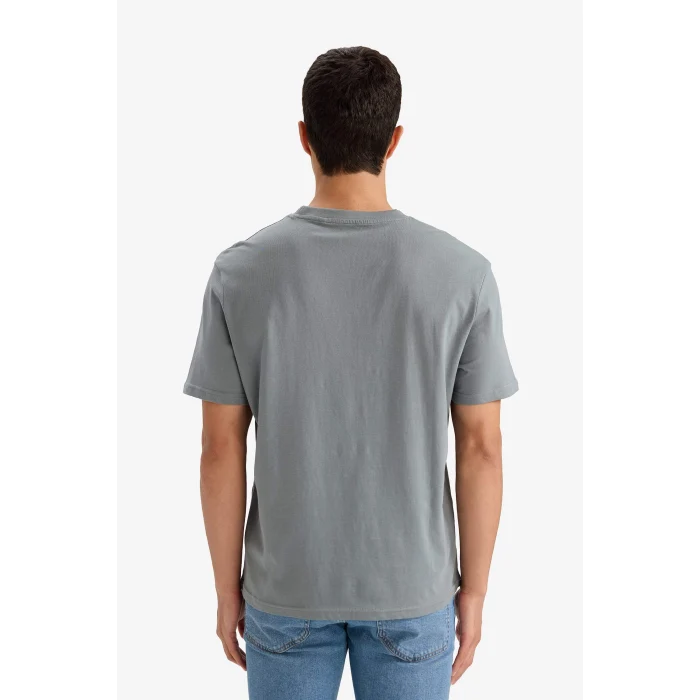 Defacto V7699AZGN1175 Yeşil NEW REGULAR FIT %100 Pamuk Basic Tişört
