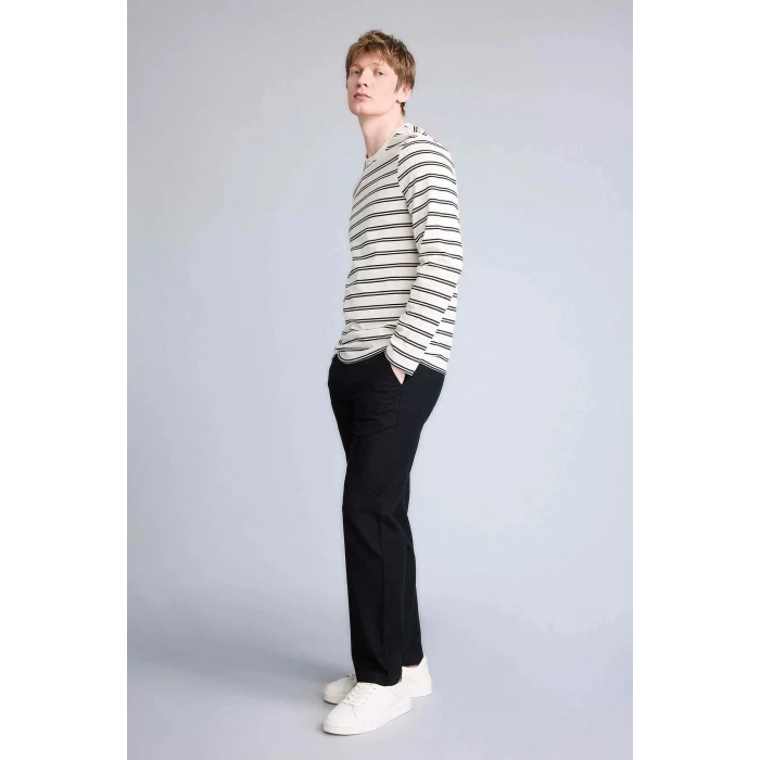 Defacto G5993AXBK81 Siyah Regular Fıt Pantolon