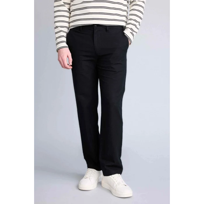 Defacto G5993AXBK81 Siyah Regular Fıt Pantolon