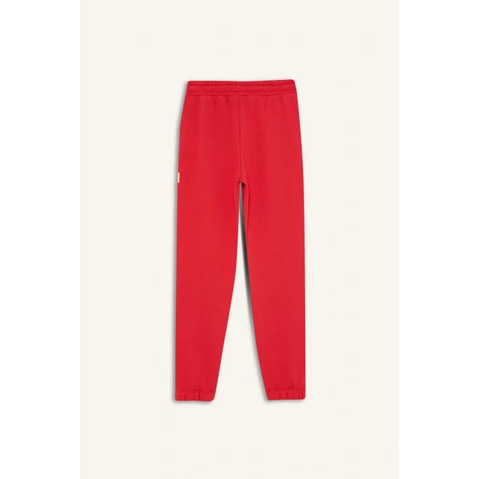 Defacto G0578A8RD227 Kırmızı Jogger Eşofman Altı Kız Çocuk