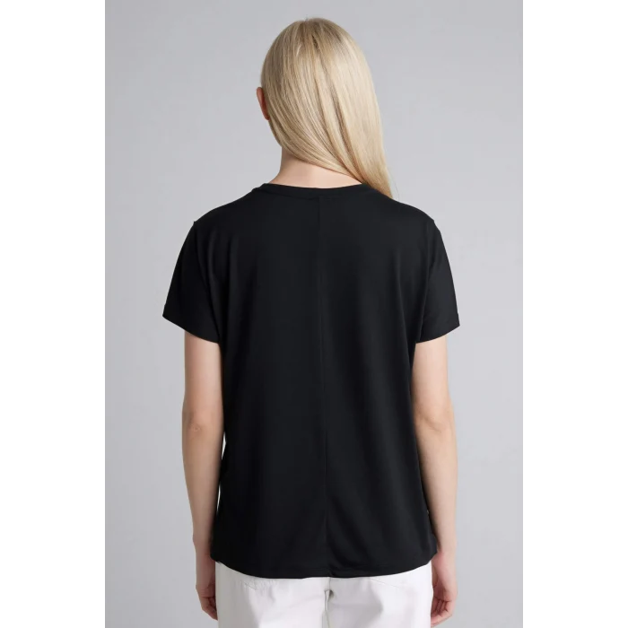 Defacto K7701AZBK81 Siyah Bisiklet Yaka Kısa Kollu Tişört