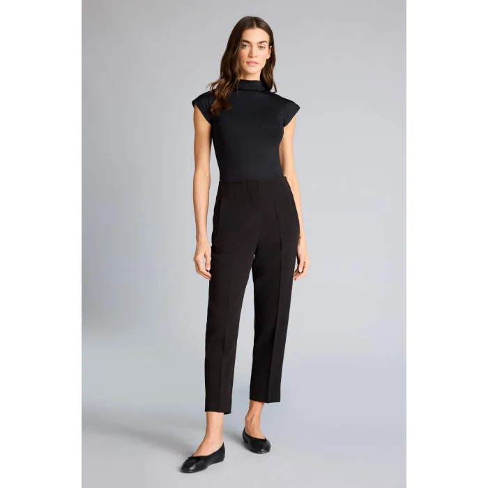 Defacto G9197AXBK81 Siyah Slım Fıt Yarım Balıkçı Yaka Tişört