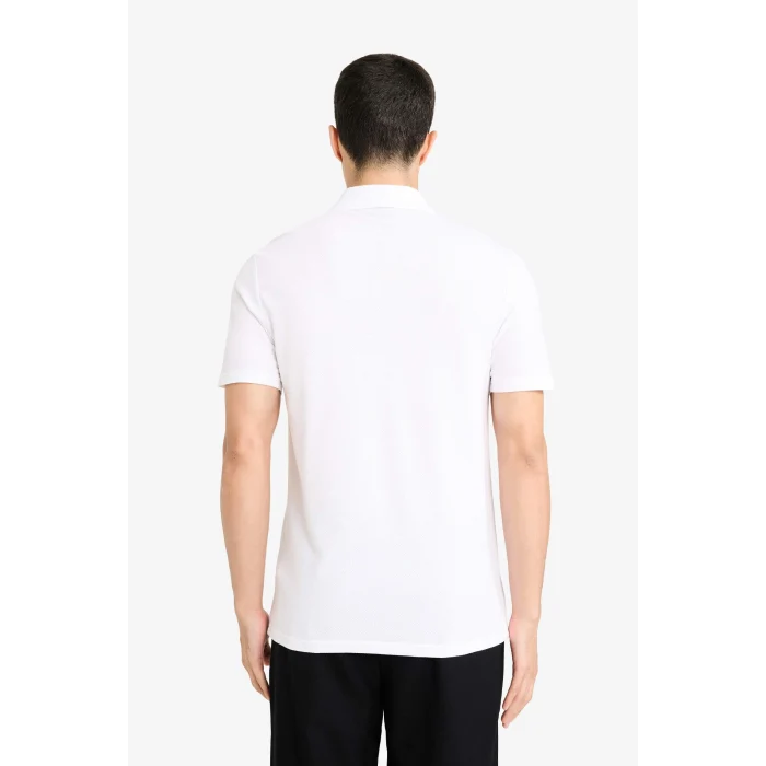 Defacto M6609AZWT34 Beyaz Slım Fıt Polo Yaka Kısa Kollu Polo Tişört