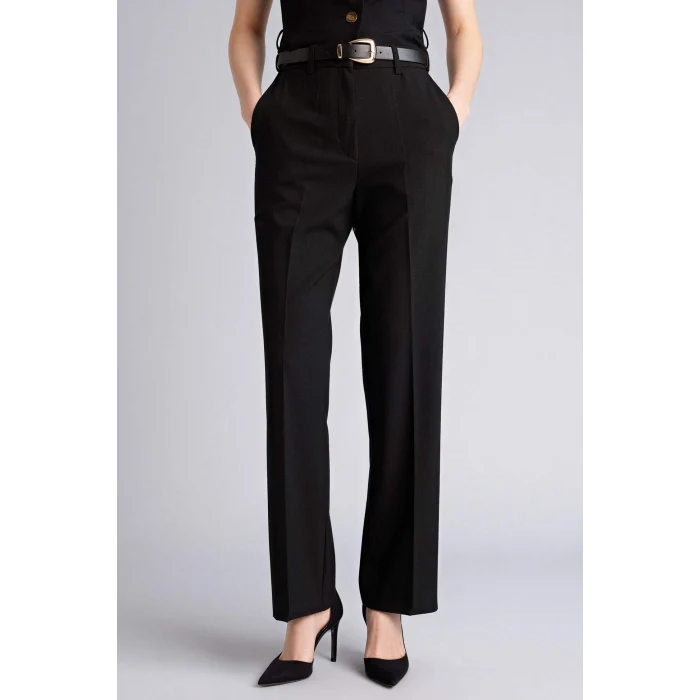 Defacto F7380AXBK81 Siyah Straıght Fıt Normal Bel Düz Paça Pantolon