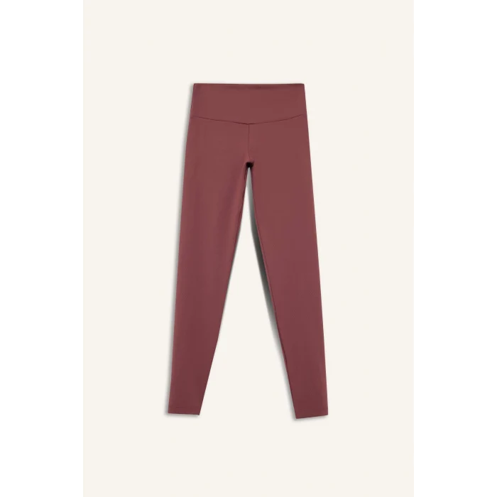 Defacto B4147AXBR252 Bordo Yüksek Bel Beli Saran Tayt