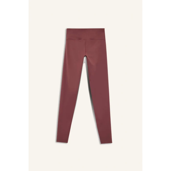 Defacto B4147AXBR252 Bordo Yüksek Bel Beli Saran Tayt