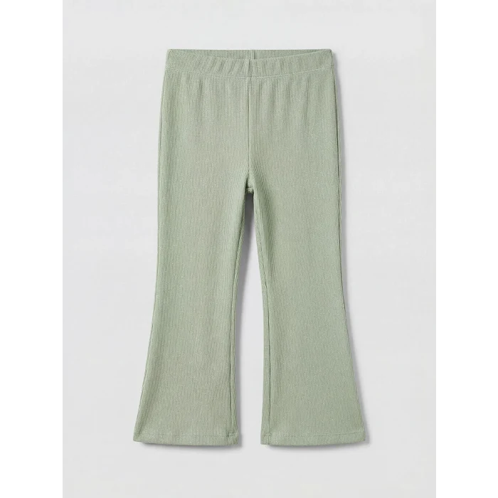 LCW Kids Yeşil Kız Çocuk İspanyol Paça Tayt