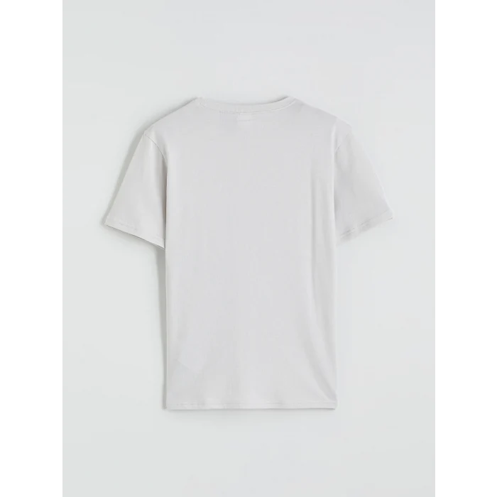LCW Kids Gri Brawl Stars Baskılı Erkek Çocuk Şortlu Pijama Takımı