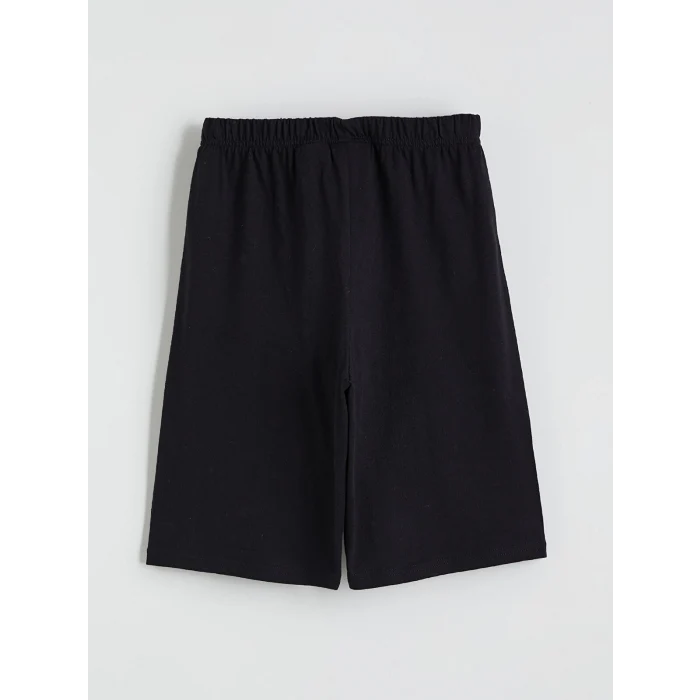 LCW Kids Gri Brawl Stars Baskılı Erkek Çocuk Şortlu Pijama Takımı