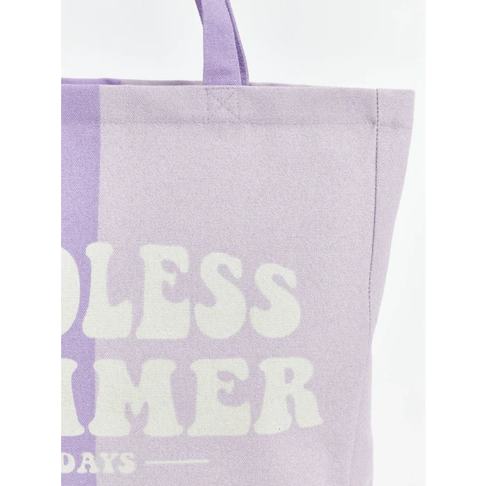 LCW ACCESSORIES Lila Baskılı Kız Çocuk Omuz Çantası