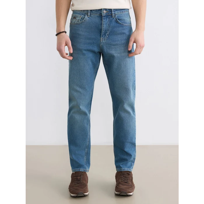 LCW Jeans Yeşil 710 Loose Fit Erkek Jean Pantolon