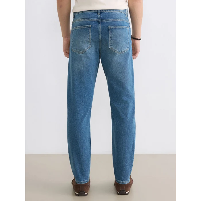 LCW Jeans Yeşil 710 Loose Fit Erkek Jean Pantolon