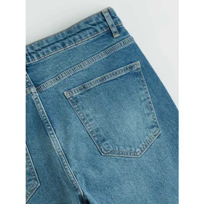 LCW Jeans Yeşil 710 Loose Fit Erkek Jean Pantolon